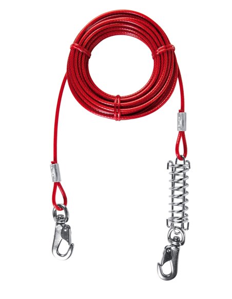 Cablu Cu Arc, 8 m, Pana la 50 kg, Rosu, 2292