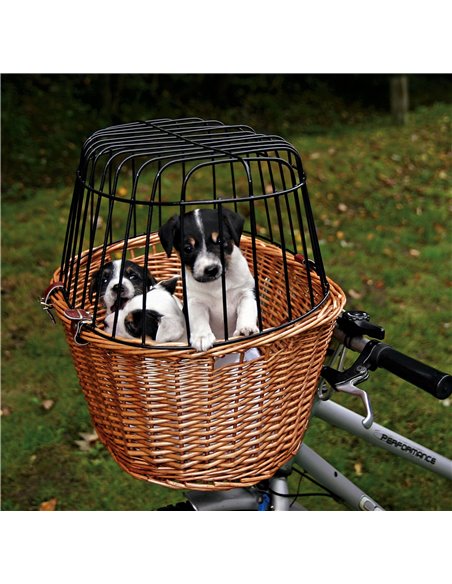 Cos Pentru Bicicleta, 44x48x33 cm, Pana la 5 kg, Natural, 2806