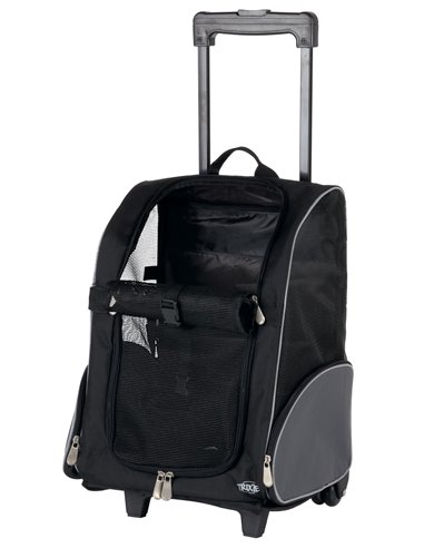 Geanta De Transport, Troler/Rucsac, 32x45x25 cm, Pana la 8 kg, Negru/Gri, 2880	