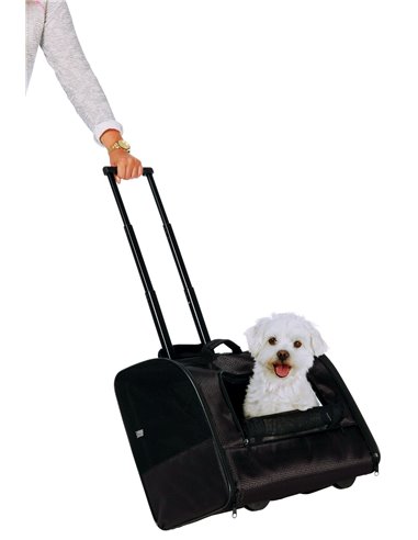 Geanta De Transport, Troler Elegance, 45x41x31 cm, Pana la 10 kg, Negru, 2881	