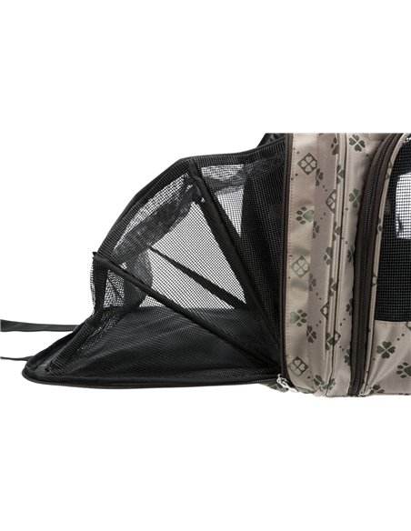 Geanta De Transport, Maxima, Extensibila, 33x32x54 cm, Pana la 8 kg, Bej/Maro, 28903	