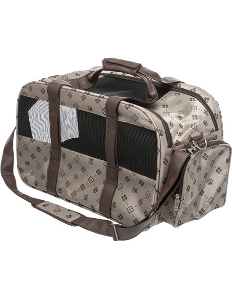 Geanta De Transport, Maxima, Extensibila, 33x32x54 cm, Pana la 8 kg, Bej/Maro, 28903	