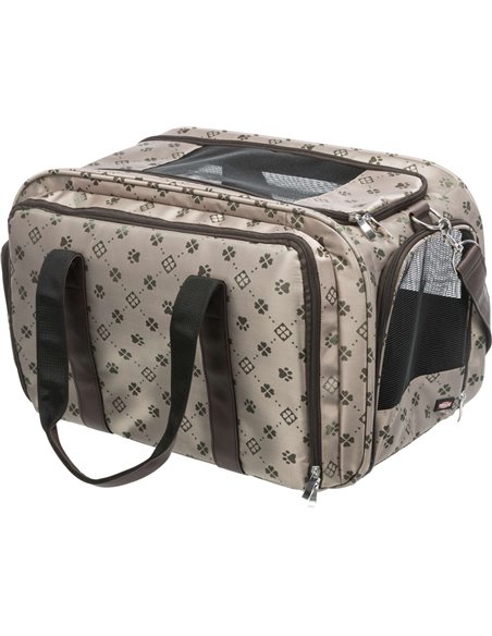 Geanta De Transport, Maxima, Extensibila, 33x32x54 cm, Pana la 8 kg, Bej/Maro, 28903	