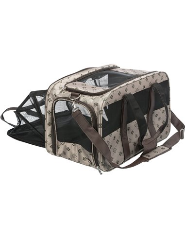 Geanta De Transport, Maxima, Extensibila, 33x32x54 cm, Pana la 8 kg, Bej/Maro, 28903	