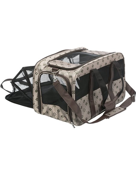 Geanta De Transport, Maxima, Extensibila, 33x32x54 cm, Pana la 8 kg, Bej/Maro, 28903	