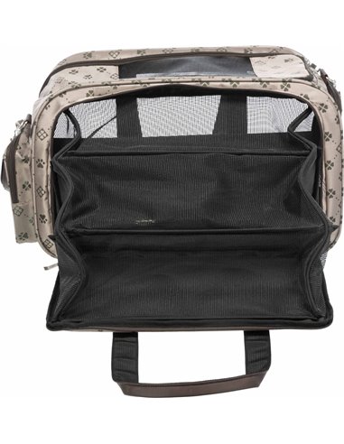 Geanta De Transport, Maxima, Extensibila, 33x32x54 cm, Pana la 8 kg, Bej/Maro, 28903	