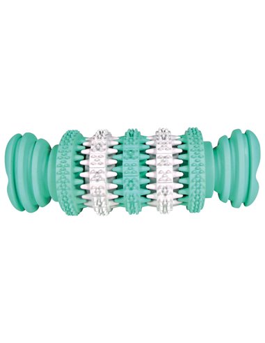 Jucarie Pentru Caini, Denta Fun, Os, Aroma Menta, Cauciuc,15 cm 32944