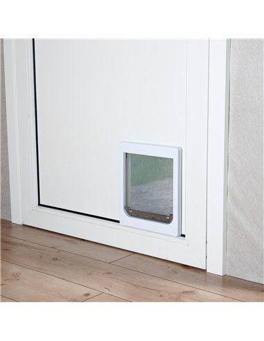 Usa Batanta Pentru Caini, 2-Way, XSS: 25x29 cm, Alb, 3877	