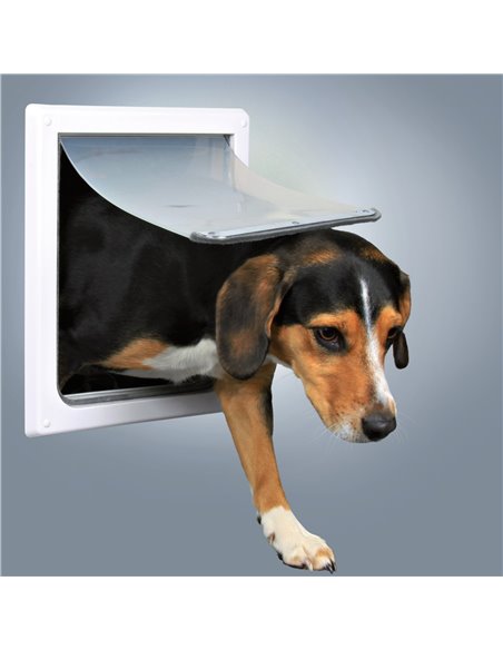 Usa Batanta Pentru Caini, 2-Way, S-M: 30x36 cm, Alb, 3878	