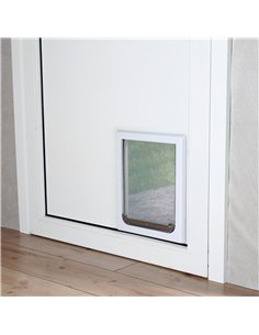 Usa Batanta Pentru Caini, 2-Way, S-M: 30x36 cm, Alb, 3878	 2