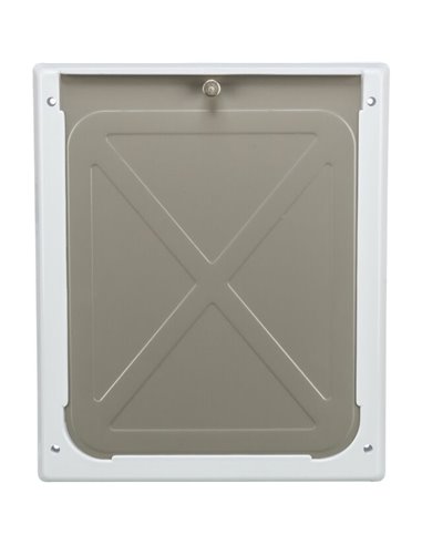 Usa Batanta Pentru Caini, 2-Way, S-M: 30x36 cm, Alb, 3878	
