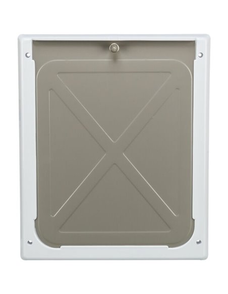 Usa Batanta Pentru Caini, 2-Way, S-M: 30x36 cm, Alb, 3878	