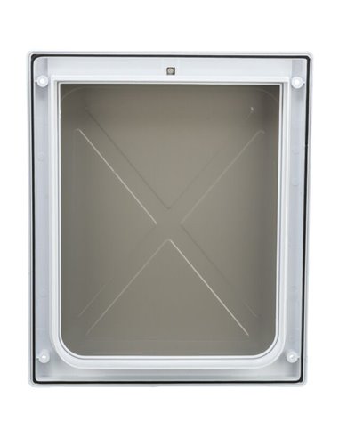 Usa Batanta Pentru Caini, 2-Way, S-M: 30x36 cm, Alb, 3878	