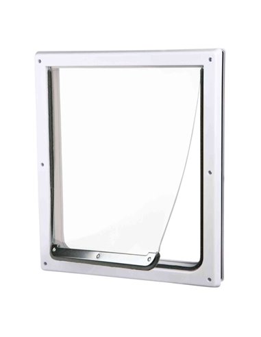 Usa Batanta Pentru Caini, 2-Way, S-M: 30x36 cm, Alb, 3878	