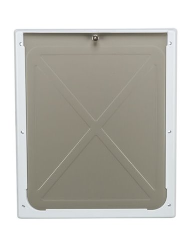 (-10%) Usa Batanta Pentru Caini, 2-Way, M-XL: 39x45 cm, Alb, 3879	