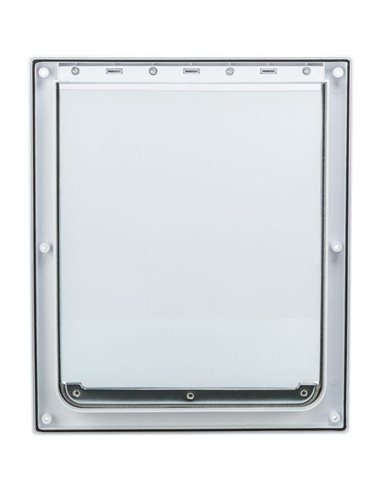 (-10%) Usa Batanta Pentru Caini, 2-Way, M-XL: 39x45 cm, Alb, 3879	