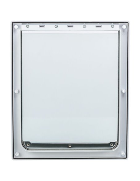 (-10%) Usa Batanta Pentru Caini, 2-Way, M-XL: 39x45 cm, Alb, 3879	