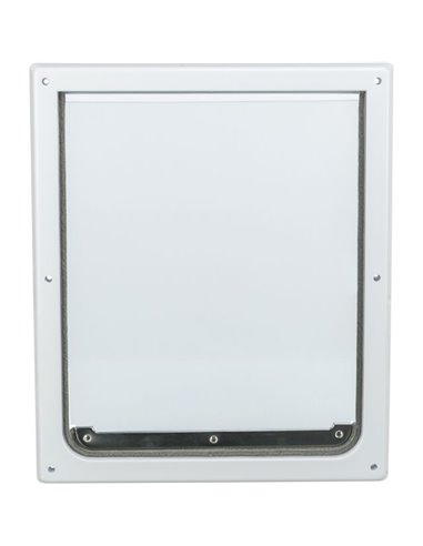 (-10%) Usa Batanta Pentru Caini, 2-Way, M-XL: 39x45 cm, Alb, 3879	