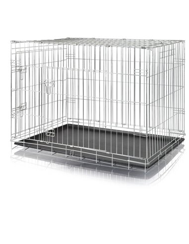 Cusca Metalica Pentru Caini, S:64x54x48 cm, 3922	