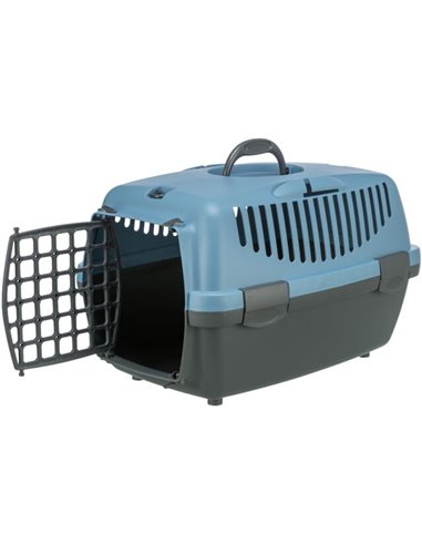 Cusca De Transport, Capri 1, XS: 32x31x48 cm, Pana la 6 kg, Gri/Albastru, 39812	