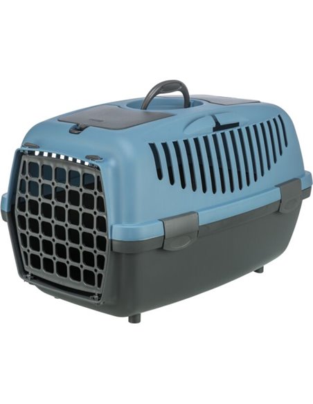 Cusca De Transport, Capri 2, XS-S: 37x34x55 cm, Pana la 8 kg, Gri/Albastru, 39822	