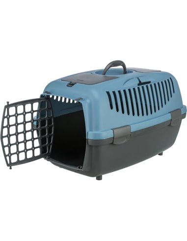 Cusca De Transport, Capri 2, XS-S: 37x34x55 cm, Pana la 8 kg, Gri/Albastru, 39822	