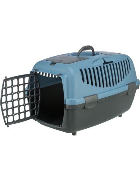 Cusca De Transport, Capri 2, XS-S: 37x34x55 cm, Pana la 8 kg, Gri/Albastru, 39822	