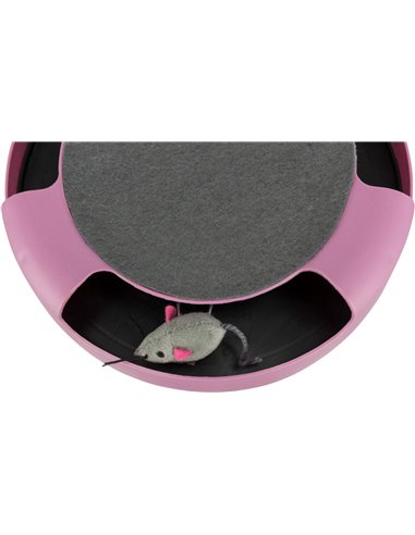 Jucarie Pentru Pisici, Circuit Prinde Soricelul, 25x6 cm 41411	