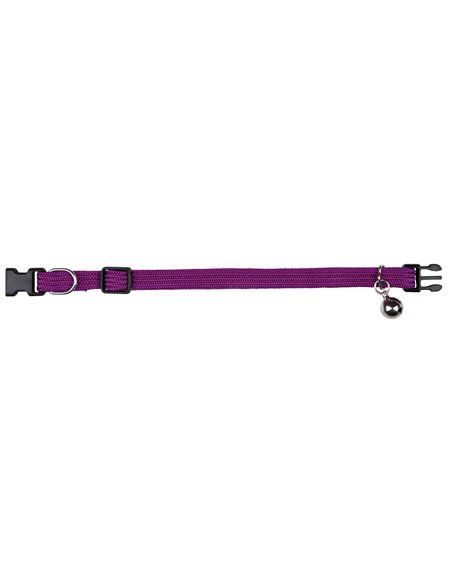 Zgarda Pentru Pisici, Elastica, Cu Clopotel, Diverse Culori, 4154	