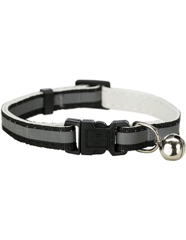 Zgarda Pentru Pisici Junior, Reflectorizanta, Cu Clopotel, Diverse Culori, 41686	