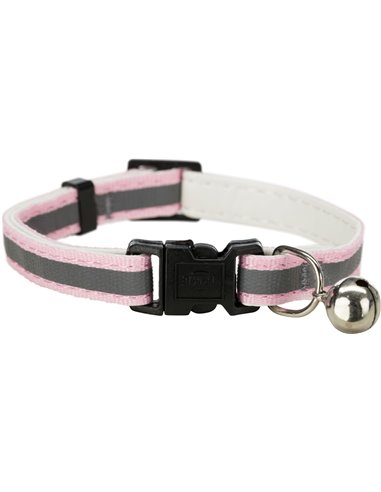 Zgarda Pentru Pisici Junior, Reflectorizanta, Cu Clopotel, Diverse Culori, 41686	