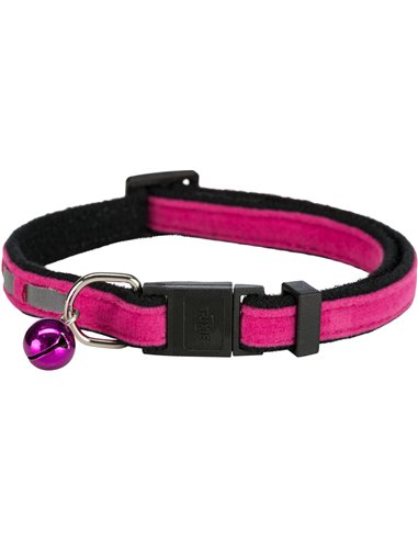 Zgarda Pentru Pisici, Safer Life, Reflectorizanta, Cu Clopotel, Diverse Culori, 4172	