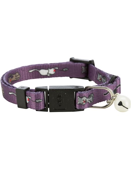 Zgarda Pentru Pisici Junior, Cu Clopotel, Diverse Culori, 4178	