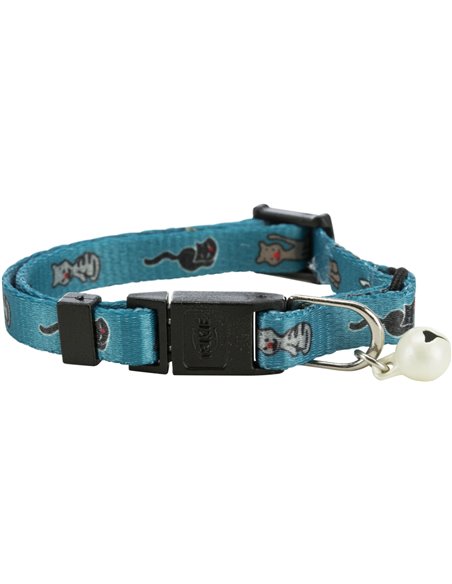 Zgarda Pentru Pisici Junior, Cu Clopotel, Diverse Culori, 4178	