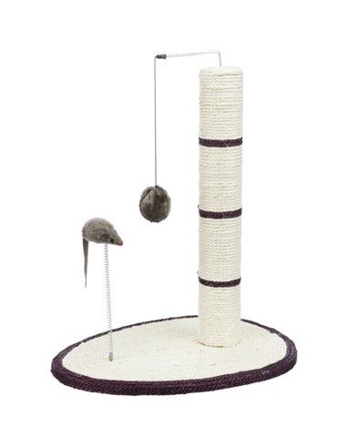 (-15%) Stalp Sisal De Zgariat, Cu Jucarii, 40x30 cm/ h: 50 cm, Diverse Culori, 4306	