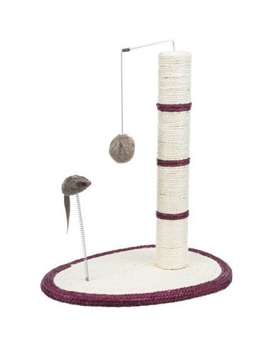 (-15%) Stalp Sisal De Zgariat, Cu Jucarii, 40x30 cm/ h: 50 cm, Diverse Culori, 4306	