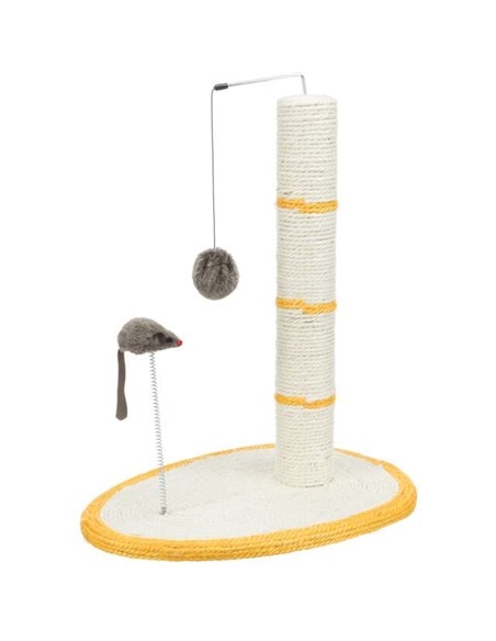 (-15%) Stalp Sisal De Zgariat, Cu Jucarii, 40x30 cm/ h: 50 cm, Diverse Culori, 4306	
