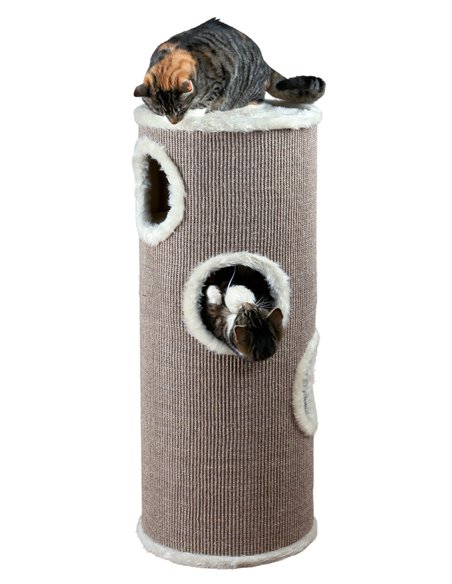 Ansamblu De Joaca, Turn Edoardo, 40 cm/ h: 100 cm, Maro/Crem, 4338
