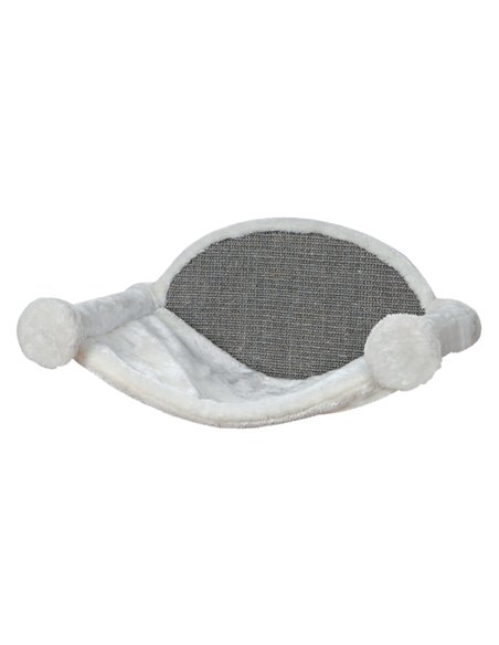 Sezlong Pentru Montare Pe Perete, 54x28x33 cm, Alb/Gri, 49920	