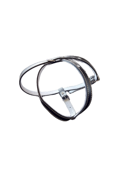 Ham L1 Piele Captusit 32-40 cm/16 mm - Negru