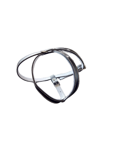 Ham L2 Piele Captusit 53-59 cm/16 mm - Negru