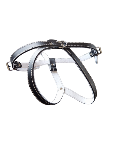 Ham L4 Piele Captusit 66-83 cm/20 mm - Negru