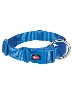 Zgarda Premium, S-M: 30-45cm/15 mm Albastru, 201502