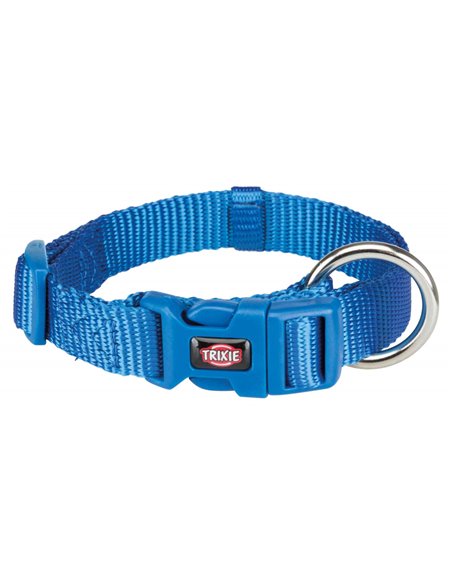 Zgarda Premium, S-M: 30-45cm/15 mm Albastru, 201502