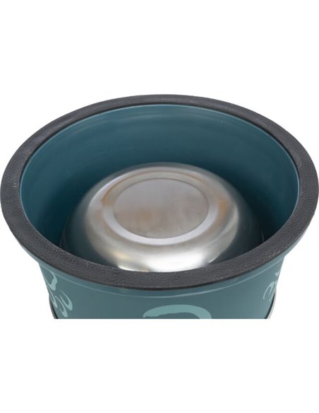 Castron Inox Cu Invelis De Plastic, Pentru Caini Cu Urechi Lungi, 0.9 l/19 cm, Diferite Culori, 25247