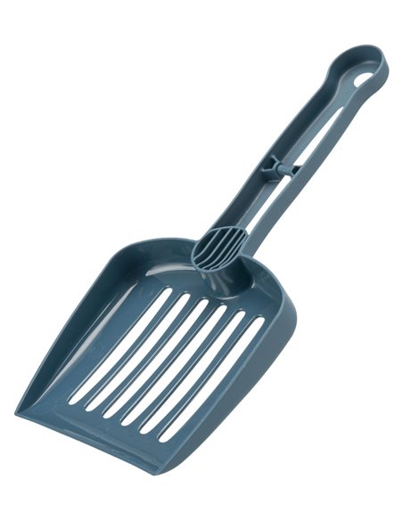 Litiera Vico Open Top, Cu Capac Si Lopatica, 40x40x56 cm, Albastru/Alb, 40341