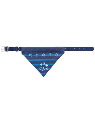 Zgarda Cu Esarfa, Premium, M: 37-47 cm/20 mm, Indigo, 30923