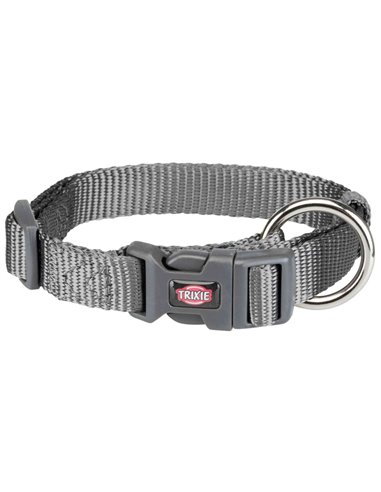 Zgarda Premium, S-M: 30-45 cm/15 mm, Grafit, 201516