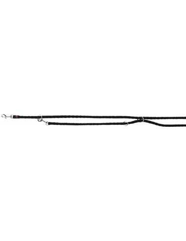 Lesa Cavo Coarda, Reglabila, S-M: 2 m/12 mm, Negru, 143501