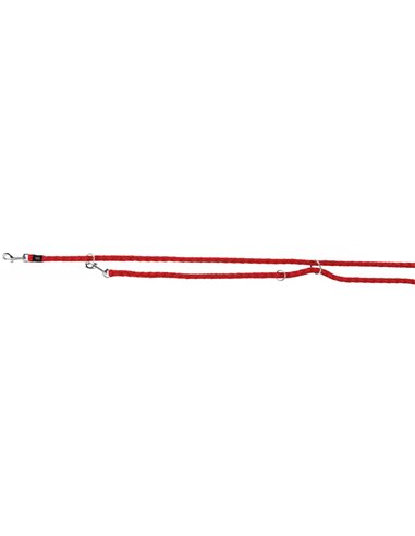 Lesa Cavo Coarda, Reglabila, S-M: 2 m/12 mm, Rosu, 143503
